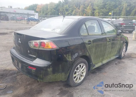 2011 Mitsubishi Lancer Es from USA, damaged, VIN JA32U2FU3BU031207